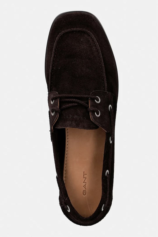 Gant mokasyny damskie zamszowe Gimble brązowy 32531288.G46