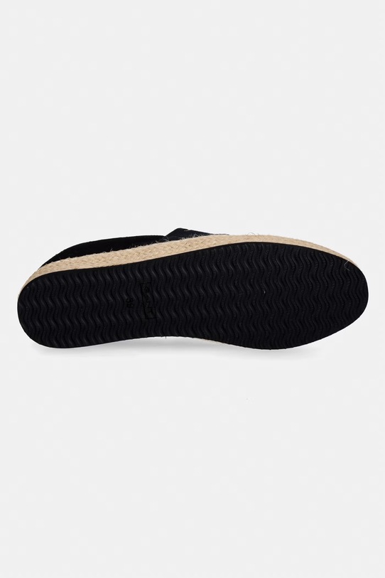 Gant espadryle damskie bawełniane Raffiaville 32568323.G00 czarny