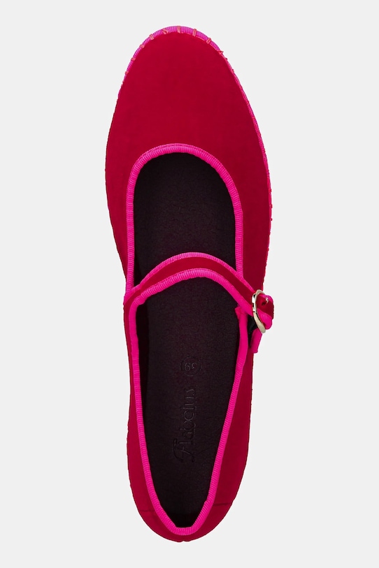 Μπαλαρίνες Flabelus MARY JANE κόκκινο Aurelie