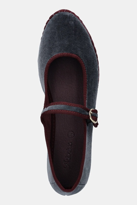 Μπαλαρίνες Flabelus MARY JANE γκρί Georgina