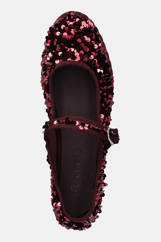Μπαλαρίνες Flabelus MARY JANE μπορντό Little.Prince.Garnet
