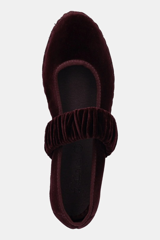 Μπαλαρίνες Flabelus MAFALDA μπορντό Mafalda.Wine