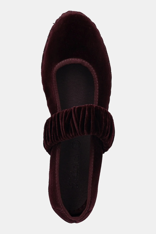 Μπαλαρίνες Flabelus MAFALDA μπορντό Mafalda.Wine