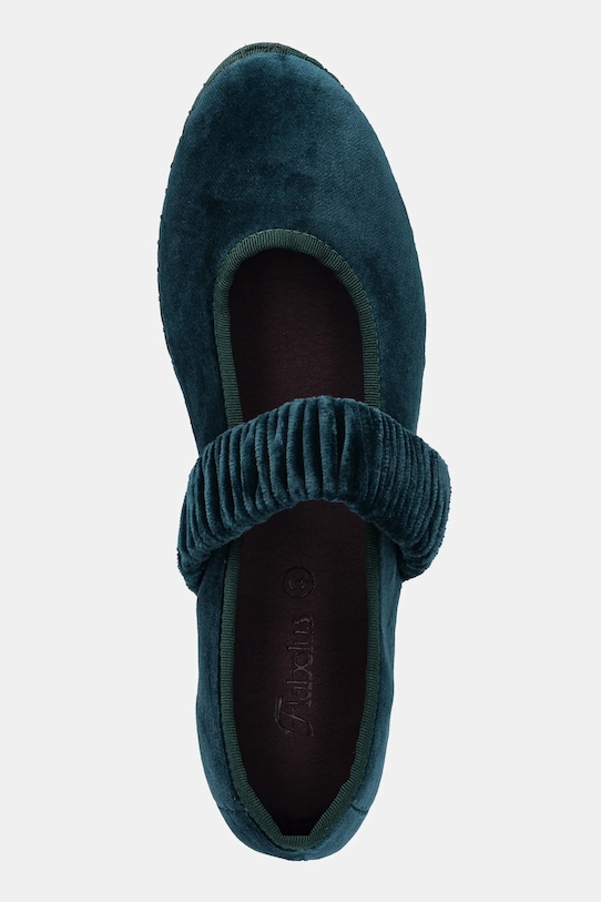 Flabelus baleriny MAFALDA turkusowy Mafalda.Leonor