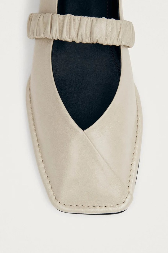 Кожаные балетки Alohas Lautan бежевый S101091.03