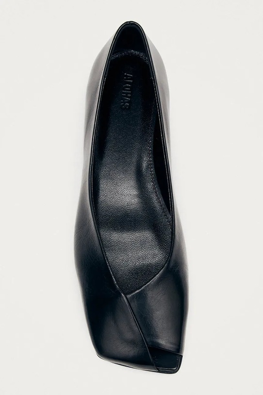 Παπούτσια Δερμάτινες μπαλαρίνες Alohas Katia S101107.01 μαύρο