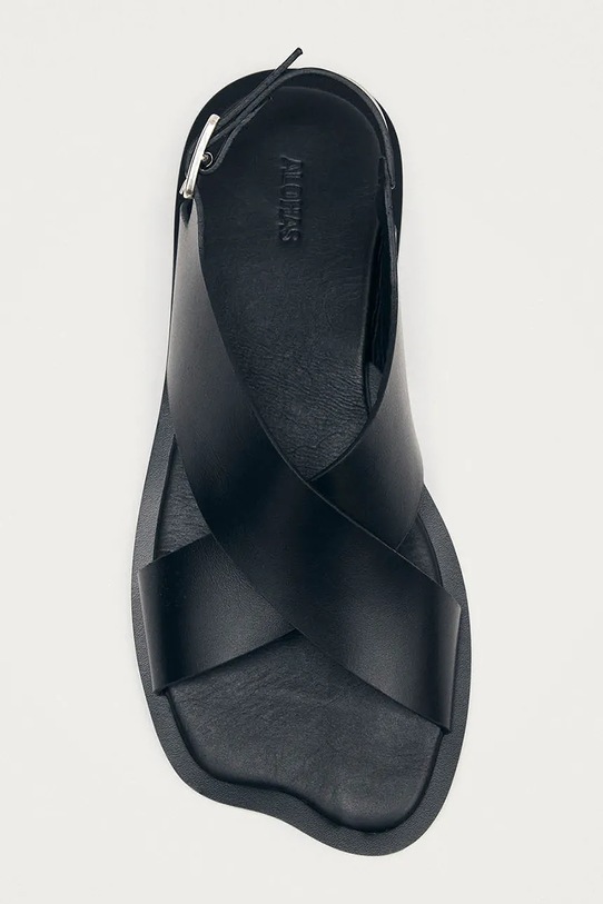 Обувь Кожаные сандалии Alohas Nalu S101149.01 чёрный