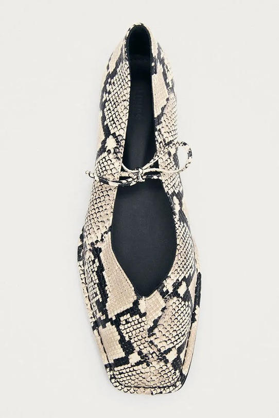 Obuwie Alohas baleriny skórzane Sway S100588.02 beżowy