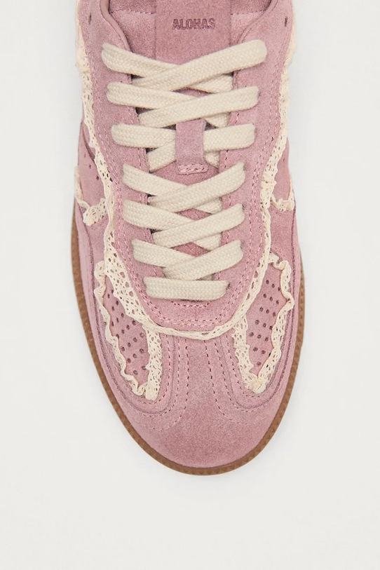 Σουέτ sneakers Alohas Tb.490 ροζ S100823.05