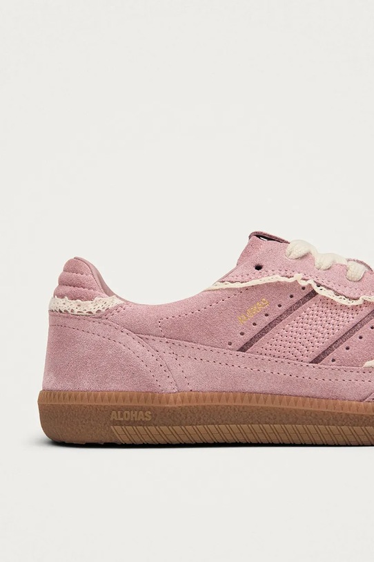 Σουέτ sneakers Alohas Tb.490 S100823.05 ροζ