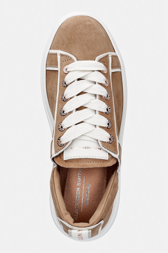 Σουέτ sneakers Alexander Smith Wembley High καφέ ASBDWHW0596CNG