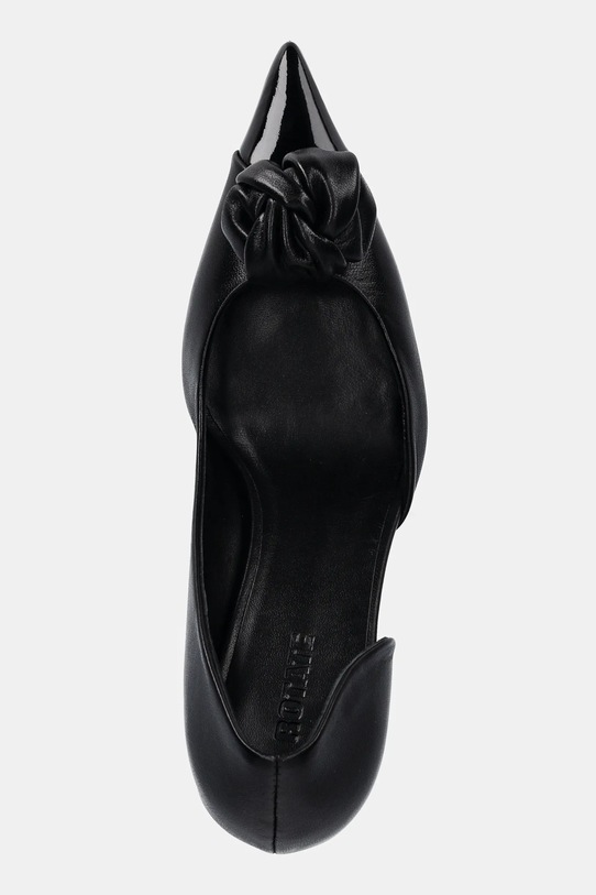 Rotate szpilki skórzane czarny 115987100.100