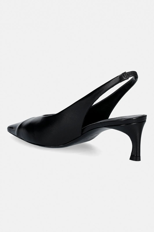 Obuwie Rotate szpilki skórzane 115986100.100 czarny