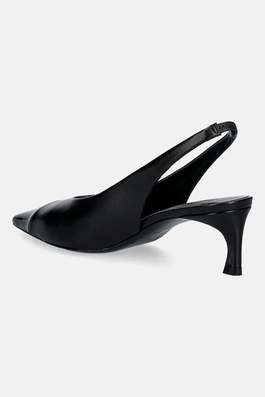 Obuwie Rotate szpilki skórzane 115986100.100 czarny