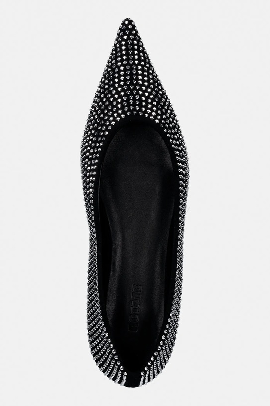 Rotate baleriny zamszowe srebrny 1160592293.2293