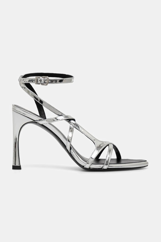 Rotate sandały skórzane 1159902293.2293 srebrny SS26