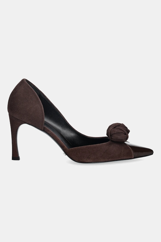 Rotate szpilki zamszowe 115988573.573 brązowy SS26