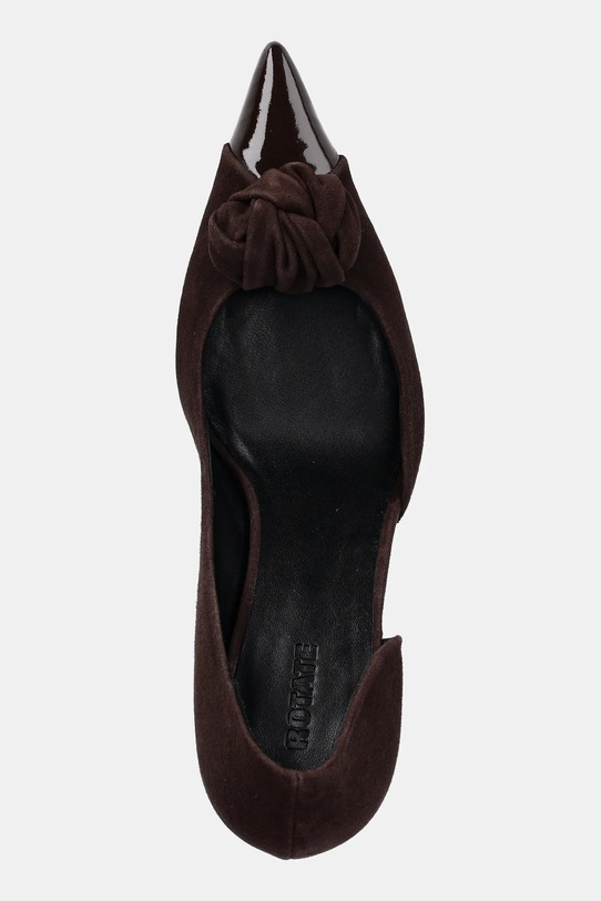 Rotate szpilki zamszowe brązowy 115988573.573