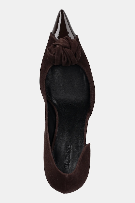 Rotate szpilki zamszowe brązowy 115988573.573