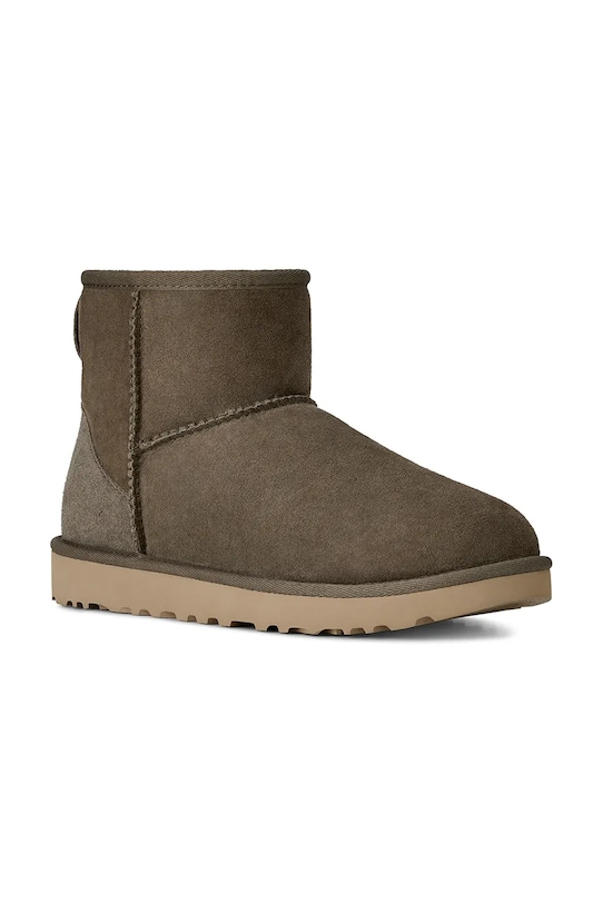 UGG śniegowce zamszowe W Classic Mini II 1016222.DDRG brązowy SS26