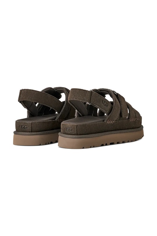 Obuwie UGG sandały zamszowe W Goldenstar Gleam 1175122.DNSS brązowy