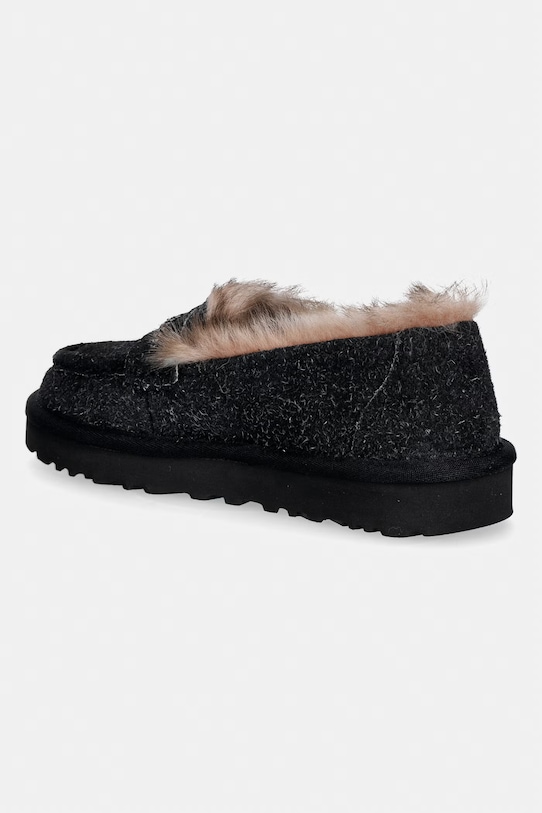 Obuwie UGG mokasyny zamszowe W Ellis Loafer 1179390.BLK czarny