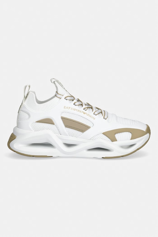 EA7 Emporio Armani sneakersy damskie AF19525.7X000383.D biały SS26