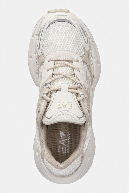 EA7 Emporio Armani sneakersy damskie beżowy AF23619.7X000663.D