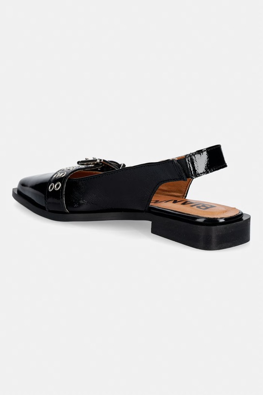 Obutev Bianco balerinke usnjene BIAVICTORIA 11202632 črna