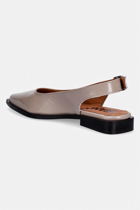 Obuwie Bianco baleriny skórzane BIAVICTORIA 11252521 beżowy
