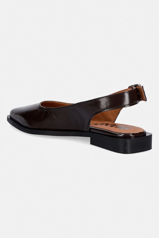 Obuwie Bianco baleriny skórzane BIAVICTORIA 11252521 brązowy