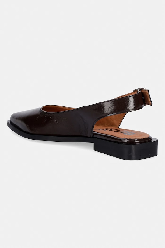 Obuwie Bianco baleriny skórzane BIAVICTORIA 11252521 brązowy