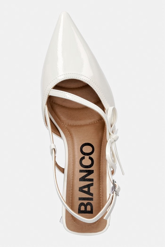 Bianco czółenka na słupku BIAMARALYN biały 11242460