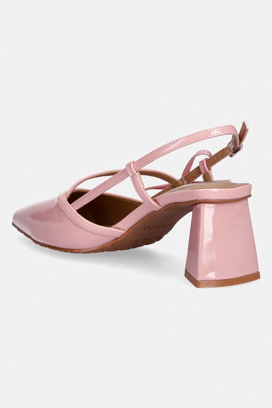 Obuwie Bianco czółenka na słupku BIAMARALYN 11242460 różowy