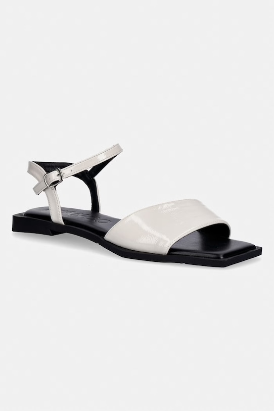 Bianco sandały na niskim obcasie damskie BIAYVE beżowy 11202675