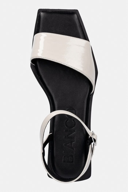 Bianco sandały na niskim obcasie damskie BIAYVE beżowy 11202675