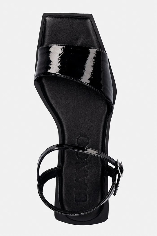 Bianco sandały na niskim obcasie damskie BIAYVE czarny 11202675