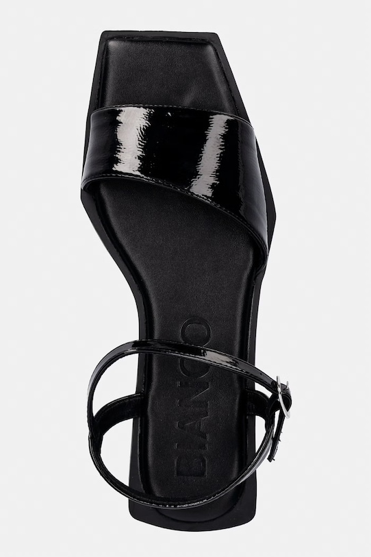 Bianco sandały na niskim obcasie damskie BIAYVE czarny 11202675