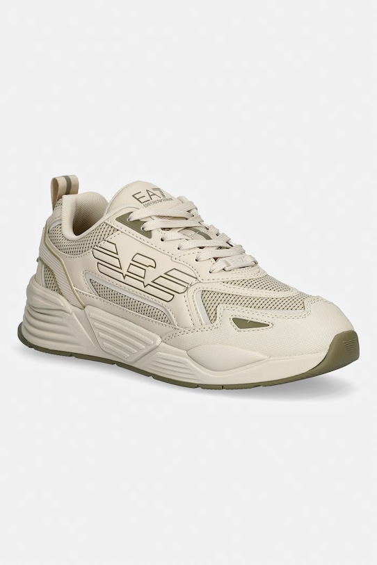 EA7 Emporio Armani sneakersy damskie beżowy AF23595.7X000306.D