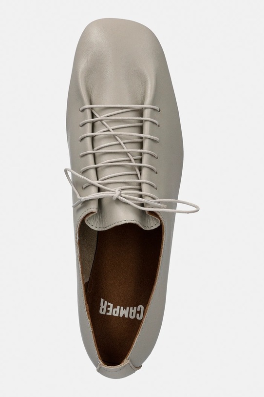 Шкіряні туфлі Camper Casi Myra бежевий K201802.002