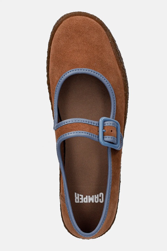 Camper balerini de piele Peu Terreno maro K201825.007