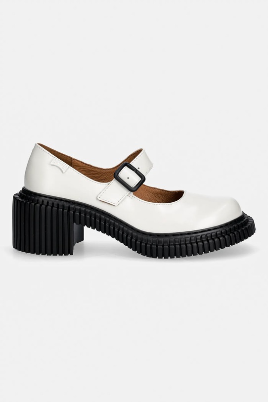 Шкіряні туфлі Camper Pix London K201876.002 білий SS26