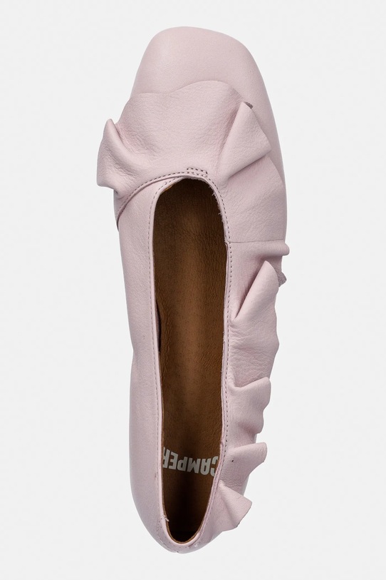 Camper baleriny skórzane Casi Myra różowy K201905.003