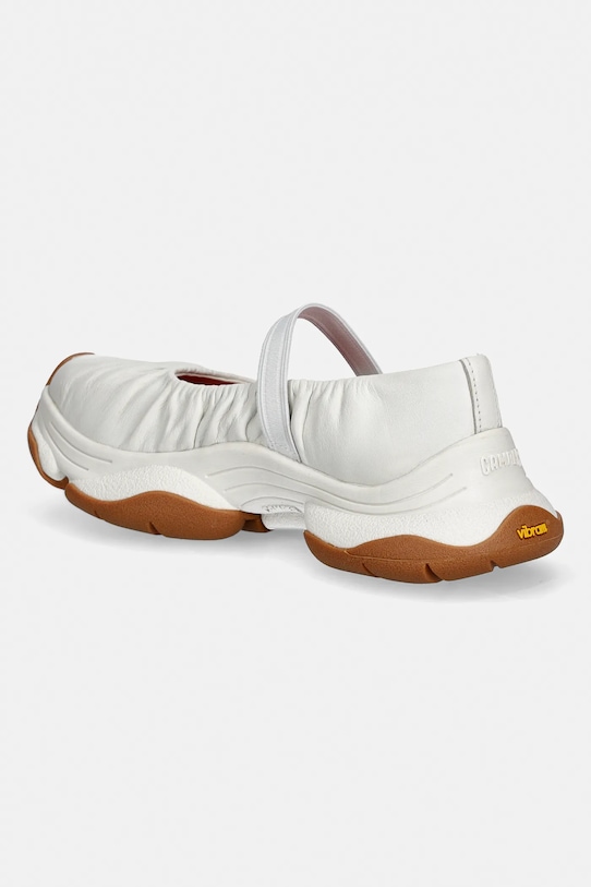 Παπούτσια Δερμάτινες μπαλαρίνες Camper Karst 2 K201923.003 λευκό