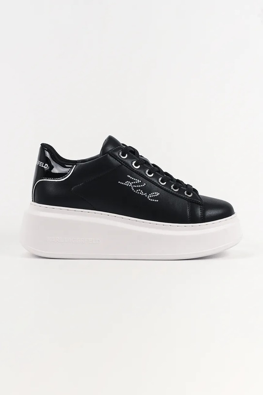 Karl Lagerfeld sneakersy skórzane ANAKAPRI pozostałe czarny KL63518A.00S
