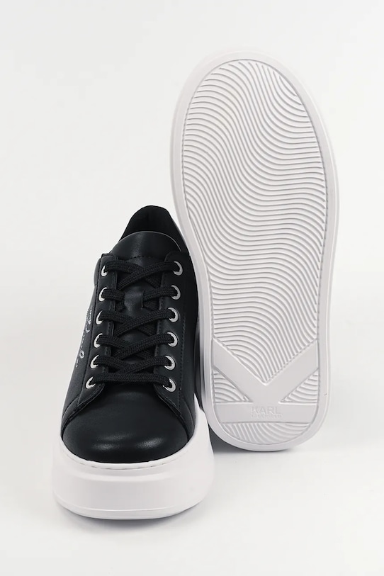 Karl Lagerfeld sneakersy skórzane ANAKAPRI KL63518A.00S czarny