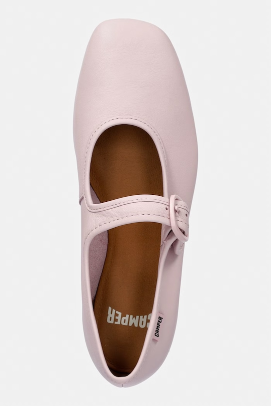 Kožne balerinke Camper Casi Myra roza K201629.015