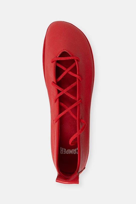 Camper baleriny skórzane Right Nina czerwony K201835.006
