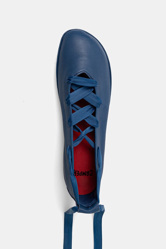 Camper балеринки от кожа Right Nina тъмносин K201835.007