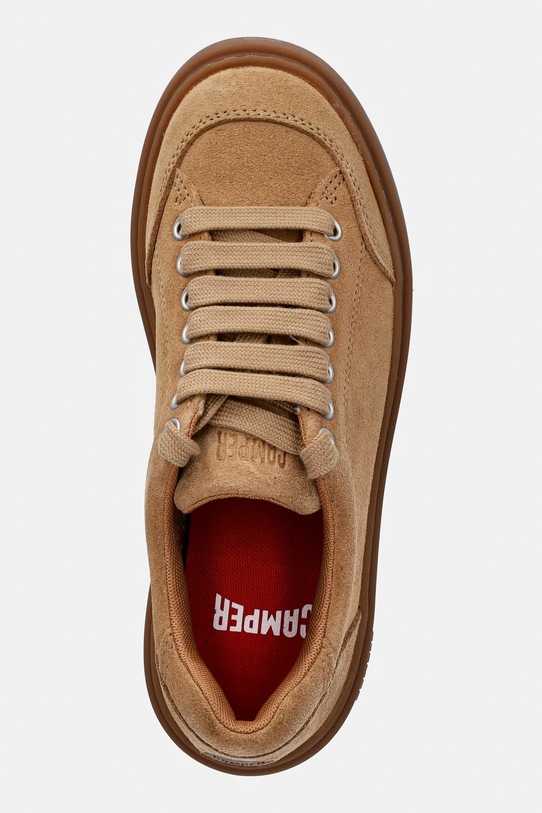 Camper sneakersy zamszowe Runner Twentyfive brązowy K201907.002